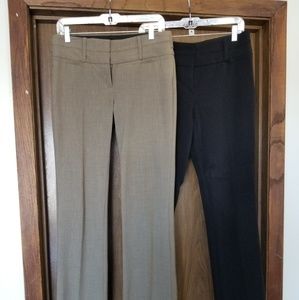 2 pair maurices dress pants